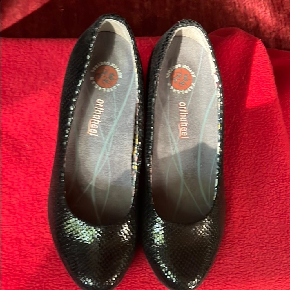 Hotter Black Heels - Picture 5 of 7